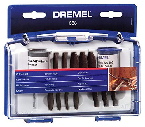Dremel 688-01 69-Piece Rotary Tool Accessory Cutting Disc Kit