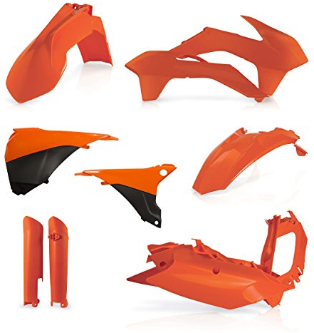 ACERBIS Vollkunststoff-Kit KTM EXC EXC-F 2014 orange