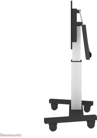 NEWSTAR PLASMA-M2500TSILVER Motorized Floor Stand 106,68-254cm 42-100Zoll VESA 200x200-800x600mm 150kg Höhe:81-131cm kippbar Silber