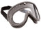 Perfekt Sportschutzbrille - DDR-Design, Belüftung, Verstärkte Nieten, Grau