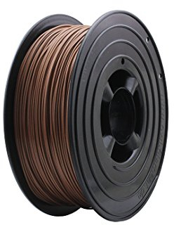 OWL-Filaments 3D Drucker 1kg Filament Rolle PLA 1.75mm 1000g Spule Made in Gemany Premium Qualität (PLA 1,75mm, Hellbraun)
