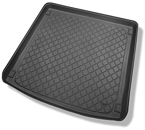 Mossa - Kofferraumwanne kompatibel mit Audi A4 B7 Avant (11.2004-03.2008) - Kofferraummatte rutschfest Schutzmatte - G