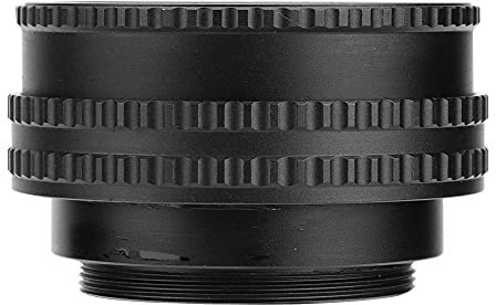 Elerose Objektiv Adapter Ring M42 Focusing Helicoid Ring Adapter M42 auf M42 Einstellbarer Fokussier Helikoid Objektivadapter Makrotubus Zubehör (17–31 mm)
