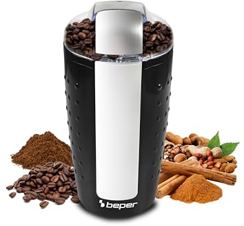 BEPER BP.581 Moulin a Cafe Electrique Moulin - Broyeur Cafe Grain, Epices