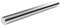 Lurch 70258 Rouleau à pâtisserie en acier inoxydable Argenté Longueur 40 cm