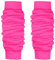 GA COMMUNICATIONS LADIES & GIRLS ANKLE LEG WARMERS FLUORESCENT NEON STRETCH FIT COMFORT TUTU FANCY DRESS ACCESSORY [Pink]
