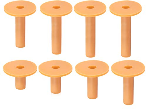 Tee Gummi, 8-teiliges Gummi Tees Unzerbrechliche Tees Base Driving Range Fahrübungsmatte mit unterschiedlicher Größe 35 mm / 42 mm / 54 mm / 60 mm / 65 mm / 70 mm / 75 mm / 80