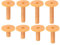 8 Teiliges Unzerbrechliches Gummi Tees Set Für Driving Range Übungsmatte Robuste Golf Trainingshilfen In Größen (35 Mm Bis 80 Mm), Multifunktional Einsetzbar Outdoor Training, Anfänger Und Profis