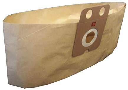 Sac aspirateur Nilfisk Backuum, Dorsal, alternative pour référence d'origine 22198000 - Vermop 7410 - pochette de 5 sacs papier