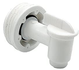 Raccord S56x4 male avec robinet pour futs à bondes