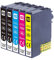 OBV Kompatibel 5X Druckerpatrone ersetzt Epson 502 502XL für Expression Home XP-5100 XP-5105 XP-5115 XP-5150 XP-5155 Workforce WF-2860DWF WF-2865DWF WF-2880DWF WF-2885DWF - schwarz,Cyan,Magenta,gelb