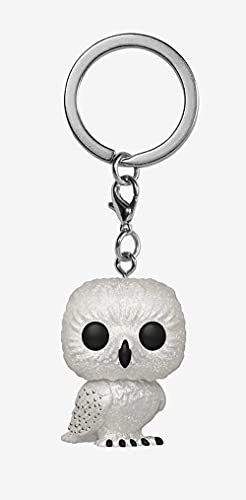 Funko - Clé Harry Potter Hedwig Diamond Keychain Édition Spéciale Blanc Unisexes-Enfants, Unisexes-Adultes Fans de Harry Potter