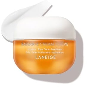 LANEIGE Radian-C Cream: Hydrate, Visibly Brighten & Reduce Look of Dark Spots with Vitamin C EAE & Vitamin E, 1.0 fl. oz.