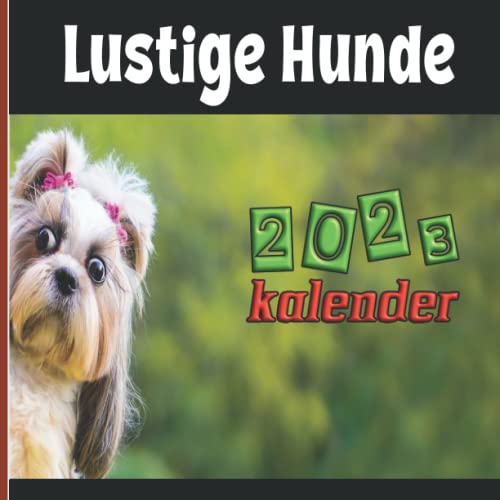 Lustige Hunde Kalender 2023: Lustiges Geschenk für Hundeliebhaber | Kalender 2023 Lustiger Tiere | Haustier für hundebesitzer und Tierliebhaber | ... für Weihnachten, Neujahr, Geburtstag ...