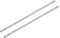 sourcing map HSS (Alta Velocidad Acero) Extra Largo Helicoidales broc*s, 4mm broc* Diámetro 160mm Largo 2uds
