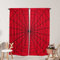 Yilinata Superhelden-Fenstervorhänge für Kinder, Jungen, Mädchen, rotes Spinnennetz, Baby, Wohnzimmer, Schlafzimmer, Kinderzimmer, Kleinkind, Zuhause, strapazierfähiger Stoff, 208.3x213.4 cm