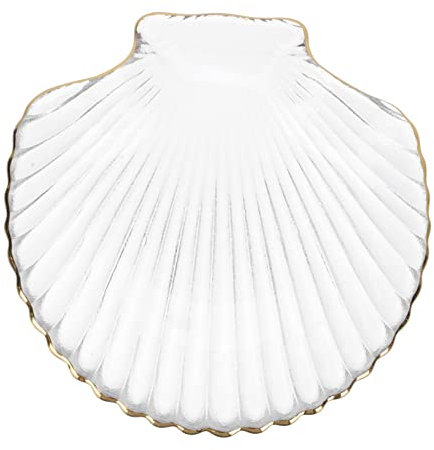 Alipis 1 Stück Kristall Teller Kuchen Tablett Kuchen Platte Krippe Dekor Schale Teller Dekorative Tablett Glas Geschirr Dekorative Dessertteller Lebensmittel Teller Haushalt