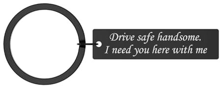 KISSBELLY Porte-clés Spotify personnalisé, porte-clés avec code Spotify Scannable - Cadeau pour homme, noir, Spotify Theme