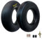 2-Pack of 13 * 4.00-6 Inner Tubes,TR13 Straight Valve Stem,High air tightness,Heavy Duty Replacement for Hand Truck,Wheelbarrows,Mowers,Utility Wagon,for 4.10/3.50-6 Wheel,350/400-6,3.50-6,4.10-6