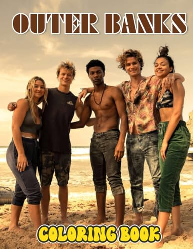 Outer Banks Coloring Book: Discover Your Own Paradise With Beautiful Designs for All Ages | Stress Relief and Unwind, 8.5 x 11 inch