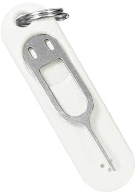 SIM-Tool, SIM-Karten-Entfernungstool - Nadelöffner SIM-Kartenentferner,Kreatives Werkzeug zum Öffnen des Kartenfachs, Auswurfstift für das SIM-Kartenfach mit Silikonschutzhülle für Smartphones