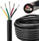 URCIANOW 5 Adriges Kabel 5×0,8mm² Elektrischer Draht Kabel 18AWG 5 Adrig mehrlitziges verzinntes Kupferkabel 10M Verlängerungskabel UL2464 5V/12V/24V/300V für kleine Stromverbraucher