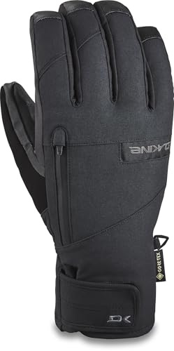 Dakine Titan Gore-Tex Short Gloves - Black, Large | Warm hand coverage, comfortable fit and dependable winter performance