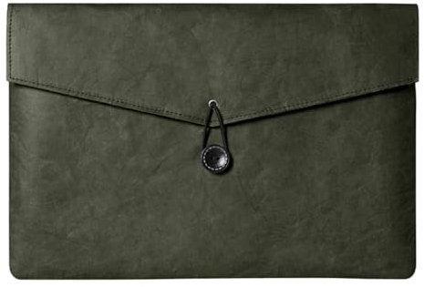 HaruYo 11/11,6/12/13/13,3/14/15,6 Housse pour Ordinateur Portable, Ordinateur Portable Sleeve pour MacBook Air/MacBook Pro/Surface Dell Lenovo HP ASUS Acer PC 11-15.6, Vert
