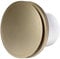 Bathroom Extractor Fan 100mm / 4 with Timer and Gold Round Front Cover