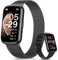 Sanorum Smartwatch Donna, 1.47 Orologio Fitness, 24 Modalità Sport, SpO2, Sonno, Activity Tracker Passi Calorie, 165+ Quadranti, Fisiologia Femminile Notifiche Impermeabile IP68 Android iOS Nero