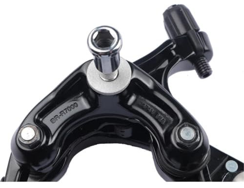 DGOINGPI 105 BR-R7000 Pinza Freno a Doppio Perno Parte Anteriore/Parte Posteriore/Un Paio SLR-EV Freno a Cerchio V-Brake per Bici da Strada Arretratore Pistoncini(BR-R7000 Rear Part)