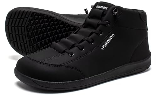 HOBIBEAR Barefoot Minimalist Shoes Womens Mens | Zero Drop | Wide Width Waterproof Trail Running Sneaker