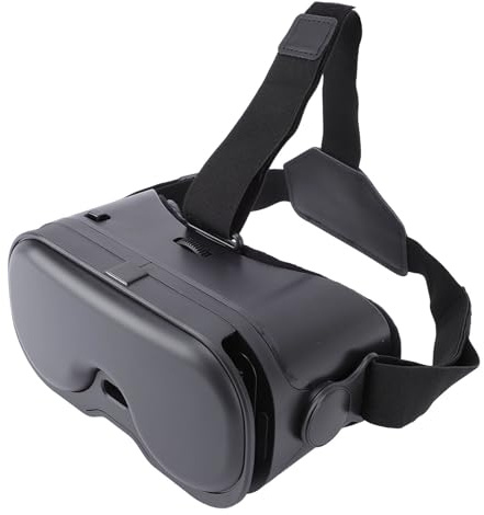 Plyisty VR-Headset, 120° FOV, Verstellbare Anti-Blaulicht-3D-VR-Brille mit -Controller für -Telefone, und -Geräte (Black)