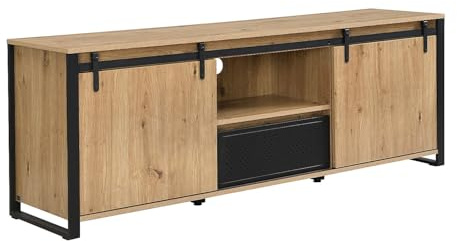 Vente-unique - TV-Board Belinaro -L 170cm x B 40cm x H 60cm- MDF - naturfarben hell