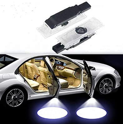 Duleutgnu Autotür Beleuchtung Willkommen Logo Definition Auto Dekoration 3D Emblem Zubehör Für FIAT