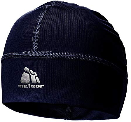 meteor Mütze unter Helm Jagd-Kappen für Herren Shadow Mütze mit Silber Kinder Winddicht Skull Cap Mütze Fahrrad Helm Kopfbedeckung Laufen Ski-Fahren Snowboard Joggen Damen Unterziermütze Marineblau