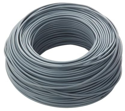 Cavo Icel FS17, Matassa Metri, Filo Elettrico Unipolare Isolante, Impianti Elettrici, Case, Imprese Edili (Grigio, 1 x 2,5 mm)