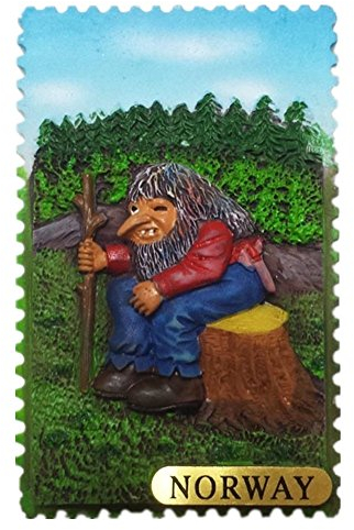 Nordische Weltstadt aus Kunstharz, 3D starker Kühlschrankmagnet, Souvenir, Touristengeschenk, chinesischer Magnet, handgefertigt, kreative Heim- und Küchendekoration, Magnetaufkleber
