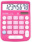 CATIGA CD-8185 Taschenrechner für Büro und Zuhause, 8-stelliges LCD-Display, geeignet für den Schreibtisch und unterwegs, Rosa