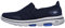 Skechers Herren Go Walk 5 Apprize Slip On Sneaker, Navy Textile Synthetic White Trim, 48 EU