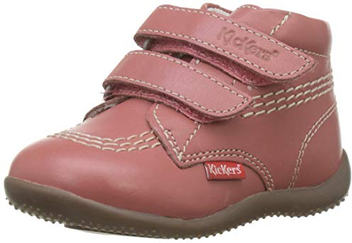 Kickers Bikro, Stivali Unisex-Bimbi 0-24, Rosa (Rose Clair 131), 18 EU