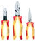 Wiha 32968 3 Piece Insulated Industrial Grip Pliers and Cutters Set