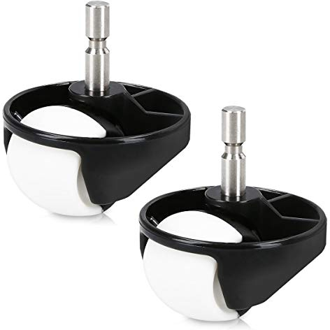 kwmobile Set de 2 Ruedas Delanteras de Repuesto compatibles con iRobot Roomba - 500/600/700/800/900 - Recambios de Ruedas universales para Robot Aspirador