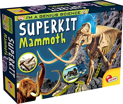 Liscianigiochi 79964 Tier I'm a Genius, Superkit Dinosaurier Mammut, Medium