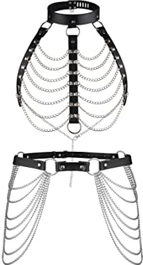 TOPACC Metal Chain Belt for Women Waist chains for Dresses Jeans Western Cowgirl