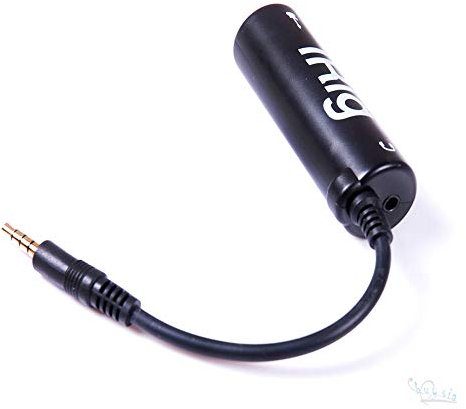 Générique Câble Audio de convertisseur de convertisseur d'interface de Guitare multimédia pour Iphone Ipad Mac Black