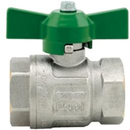 Kugelventil IDEAL DVGW FF Gesamtpass und Schmetterling 3/4 DN 20 40 bar 580 psi