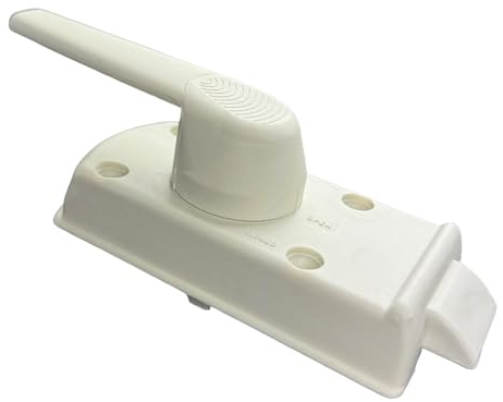 Serratura interna per porta, caravan, camper, colore: bianco