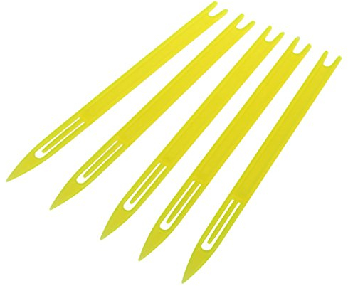 Dyspnea 5 Pcs 2# Amarillo Plastico Neto Reparacion Red Aguja Lanzaderas