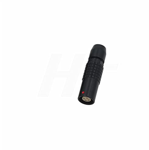 HangTon Schwarz 0B PHG 2 Pin Stecker Buchse Runde Push Pull Kabel Buchse Kompatibel für Lemo